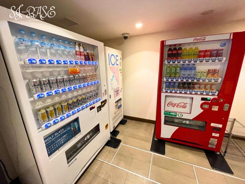 下田東急ホテルの自動販売機コーナー(製氷機あり)